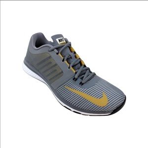Nike Men's Zoom Speed TR3 Grey/Metallic Gold NEW